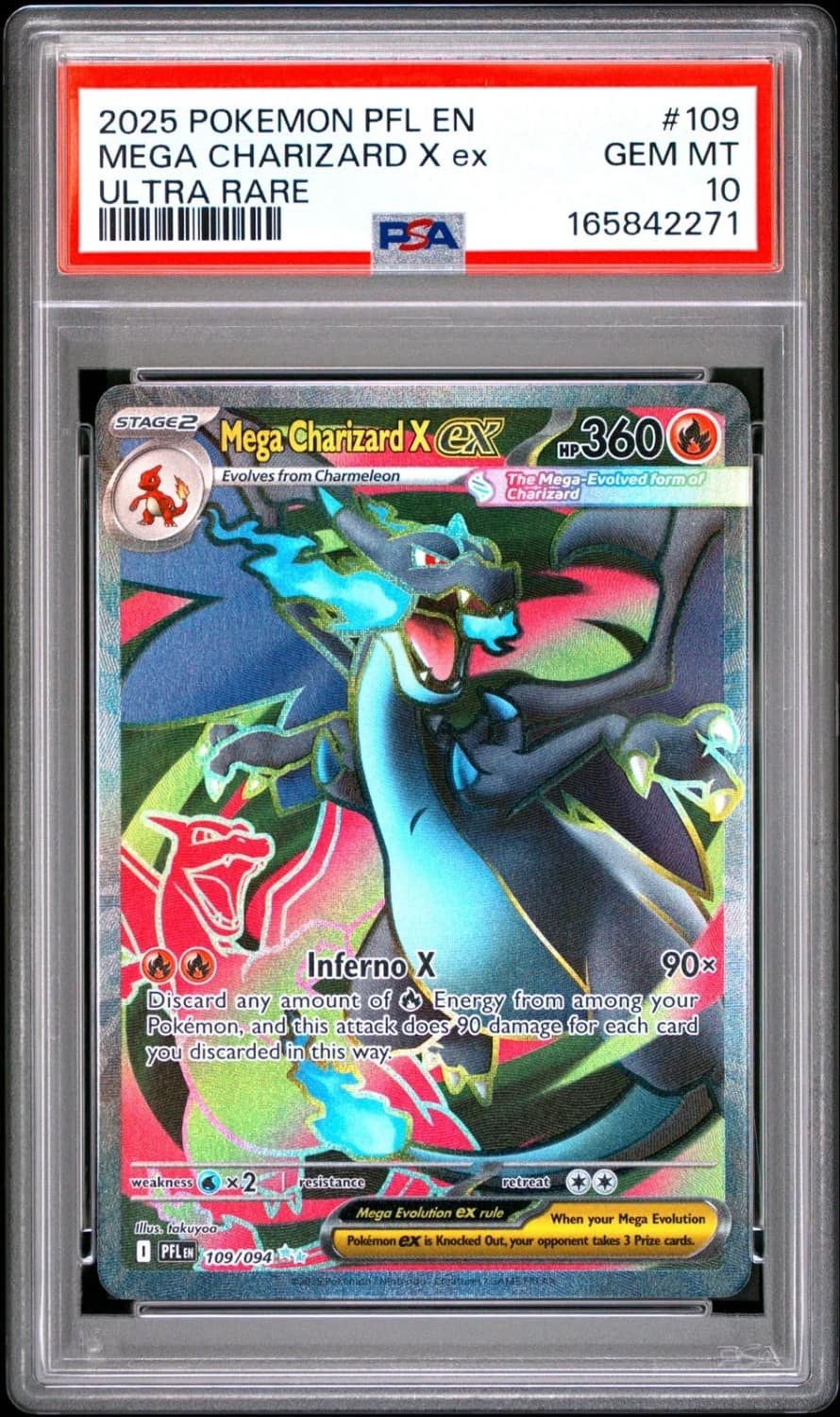 Mega Charizard X Ex