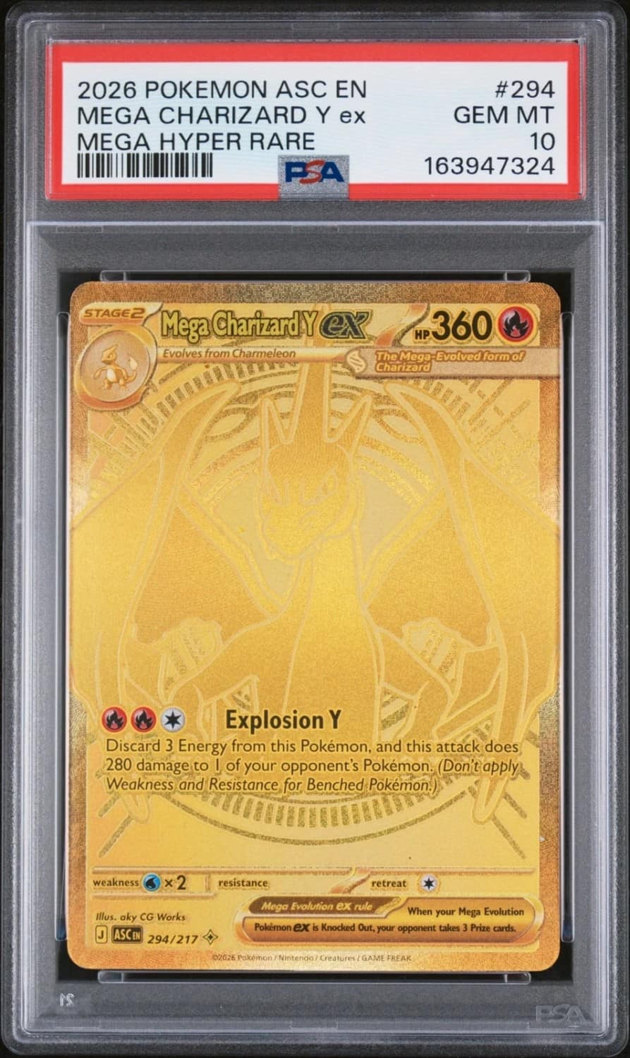 Mega Charizard Y Ex