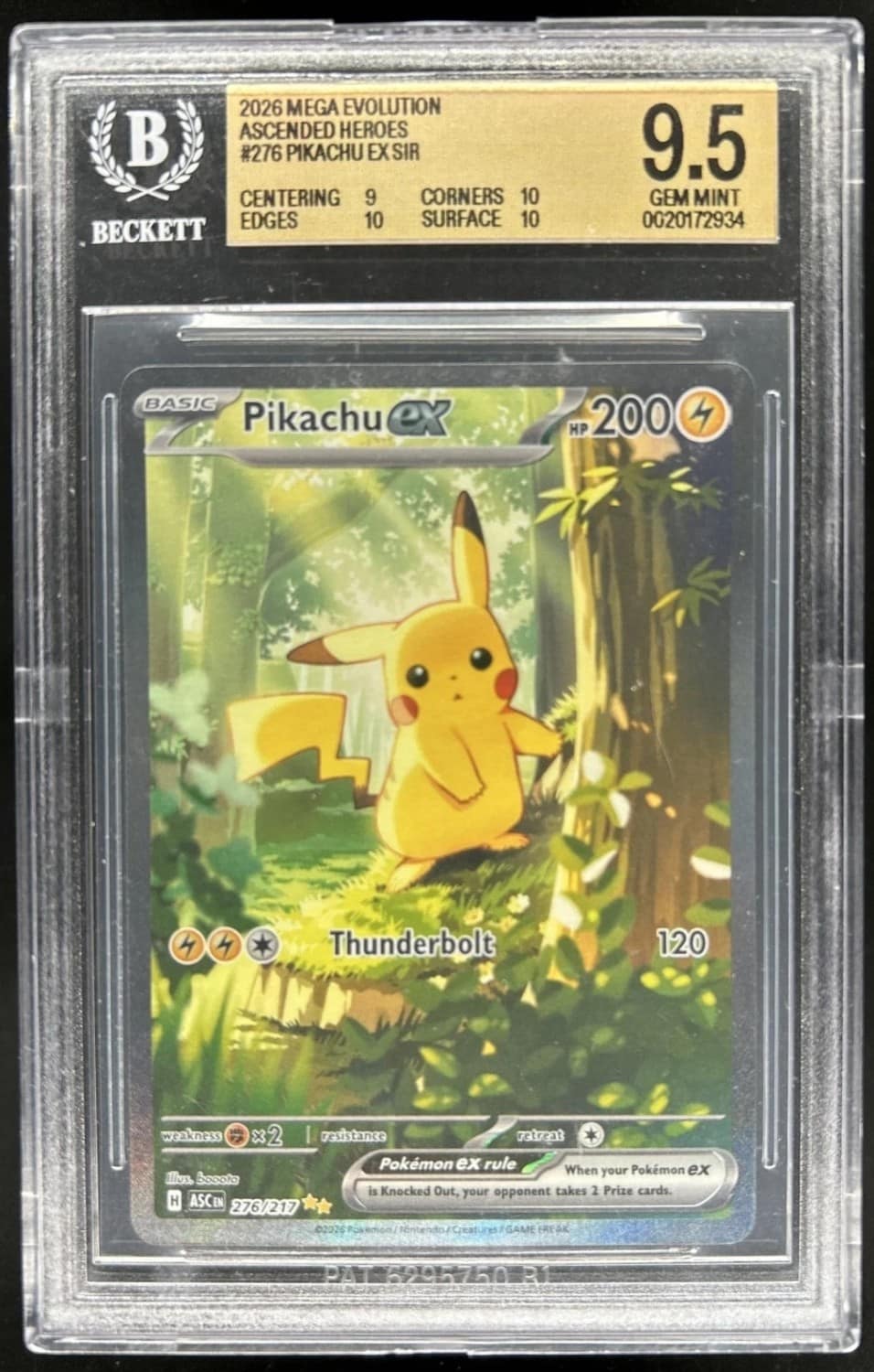 Pikachu Ex