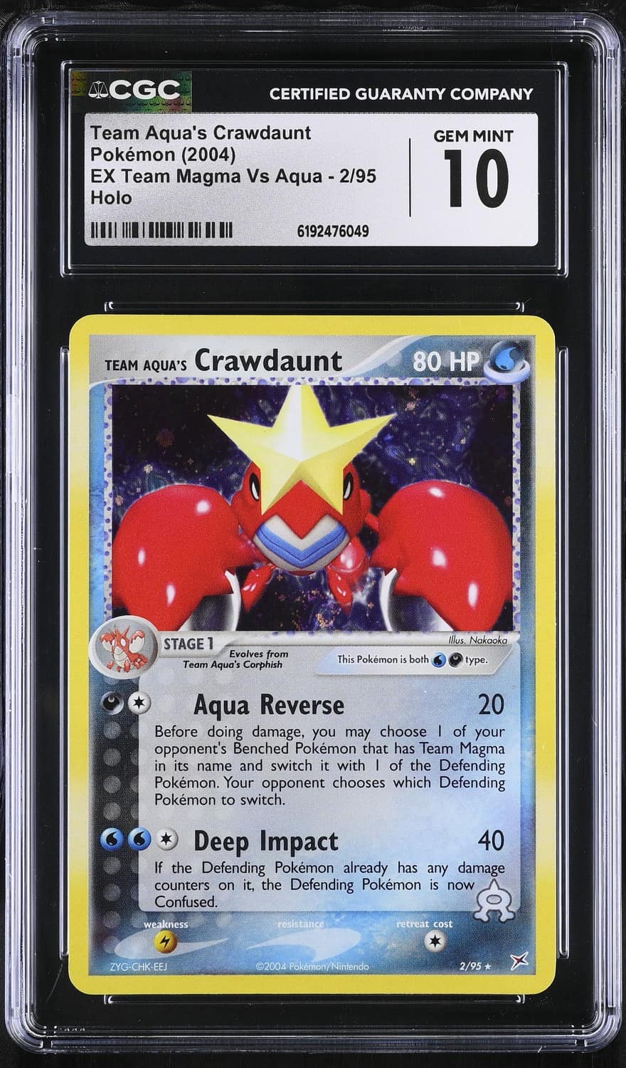 Aqua'S Crawdaunt