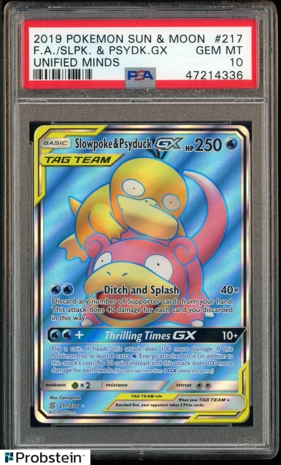 Slowpoke & Psyduck Gx