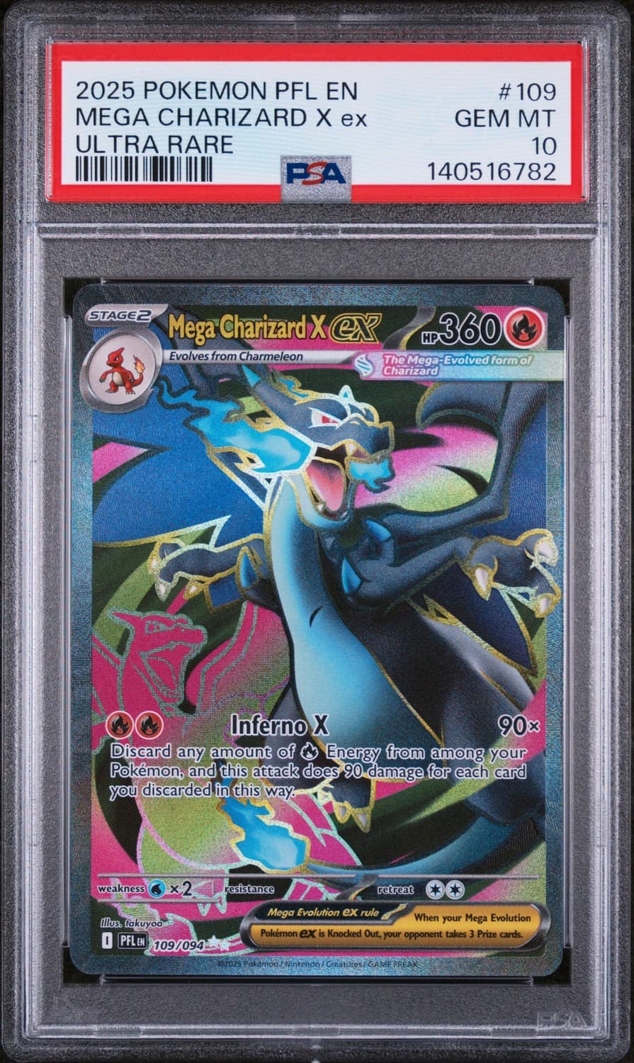 Mega Charizard X Ex
