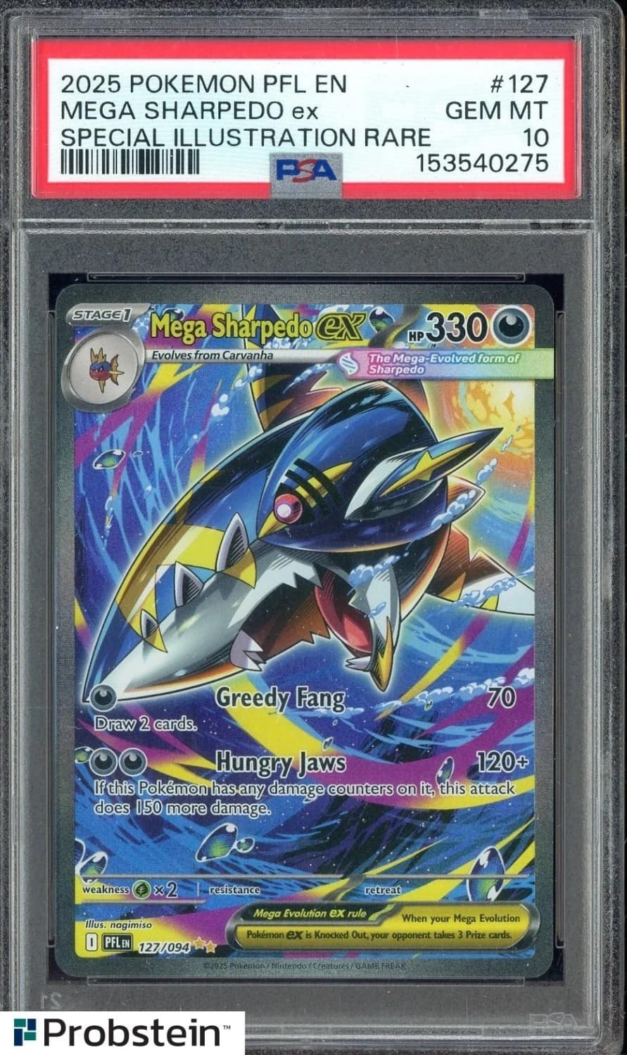 Mega Sharpedo Ex