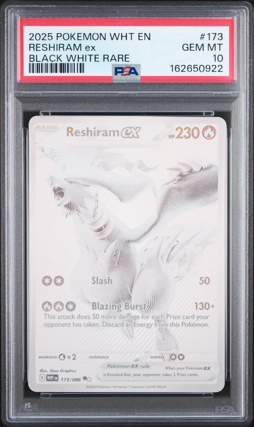 Reshiram Ex