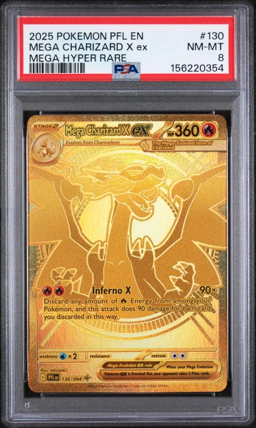Mega Charizard X Ex