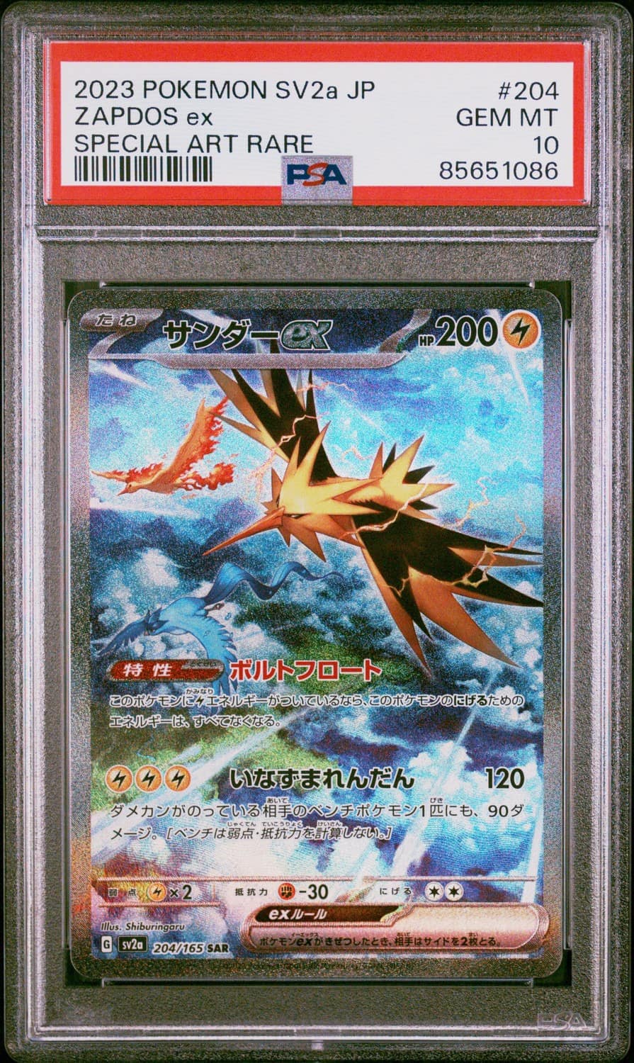 Zapdos Ex