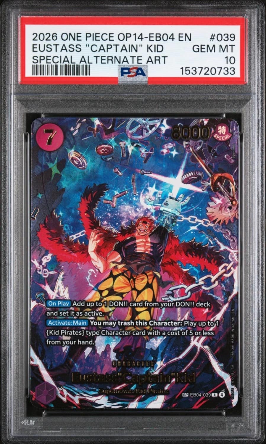 Eustass "captain" Kid