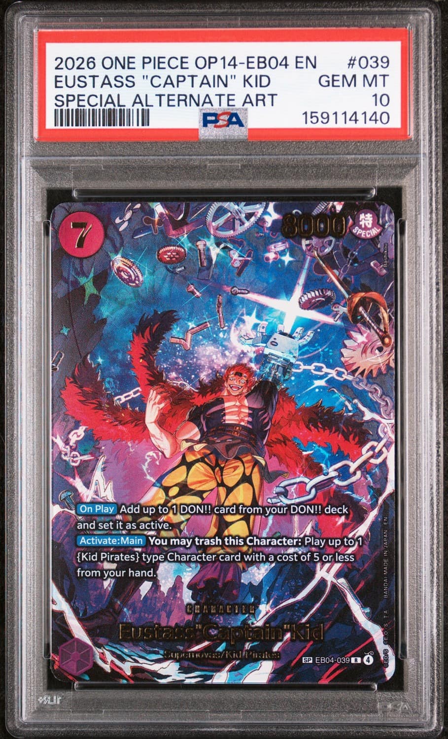Eustass "captain" Kid