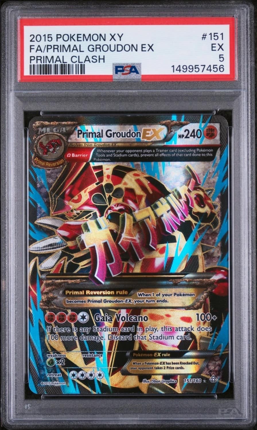 Primal Groudon Ex