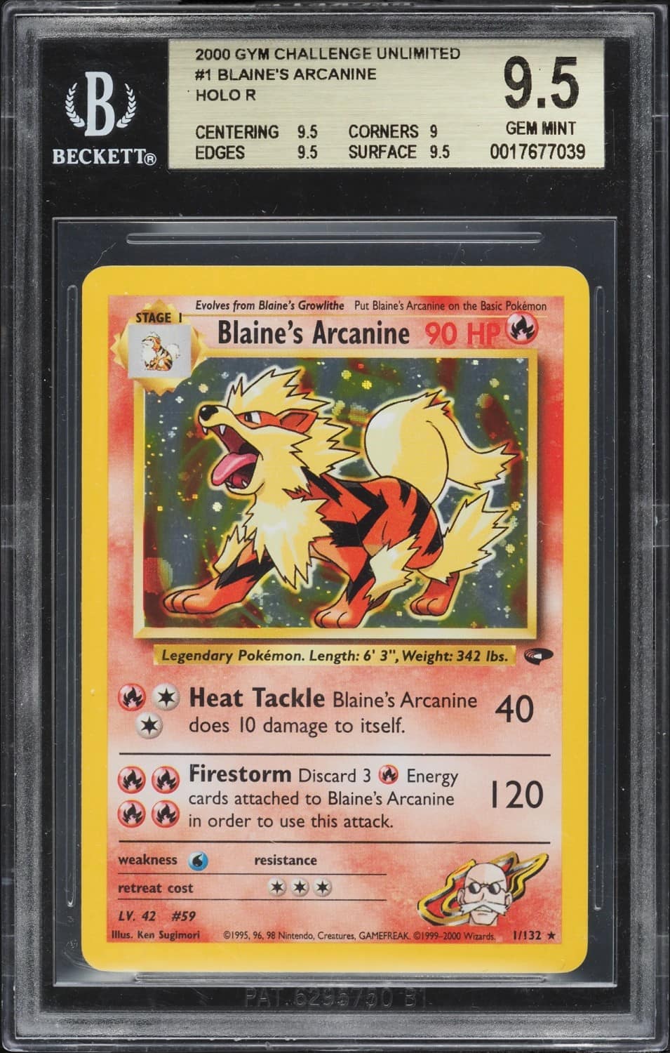 Blaine'S Arcanine