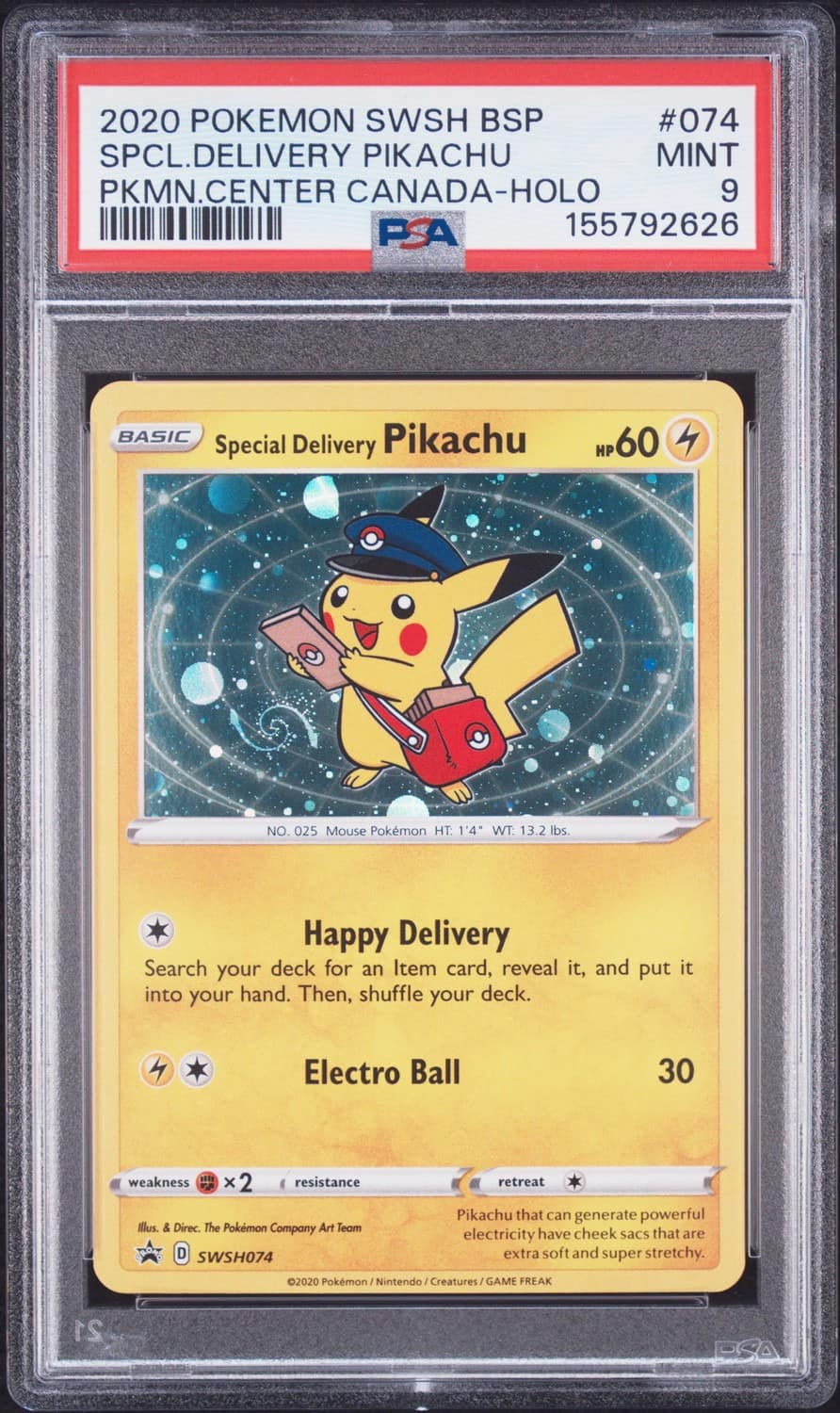 Special Delivery Pikachu