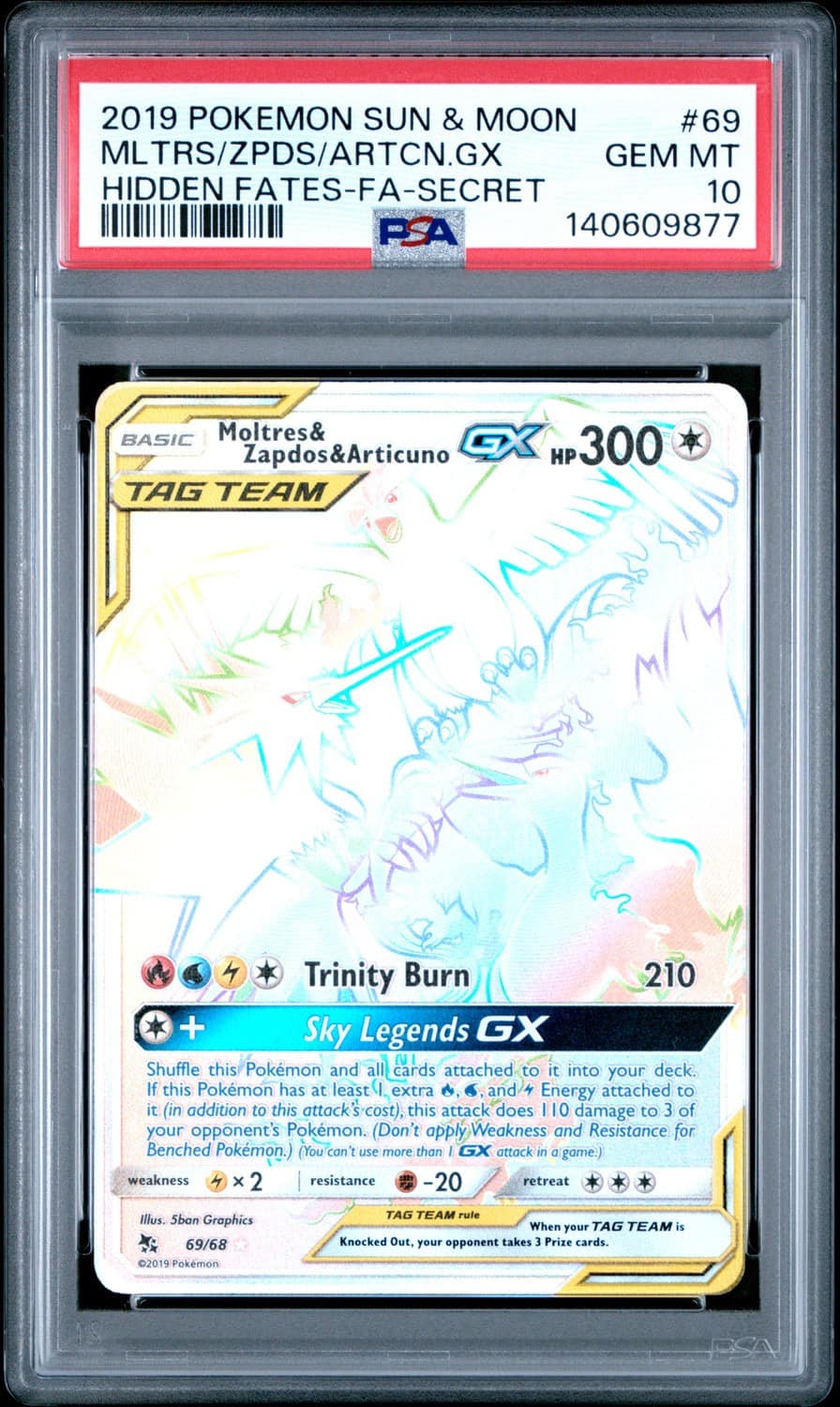 Moltres & Zapdos & Articuno Gx