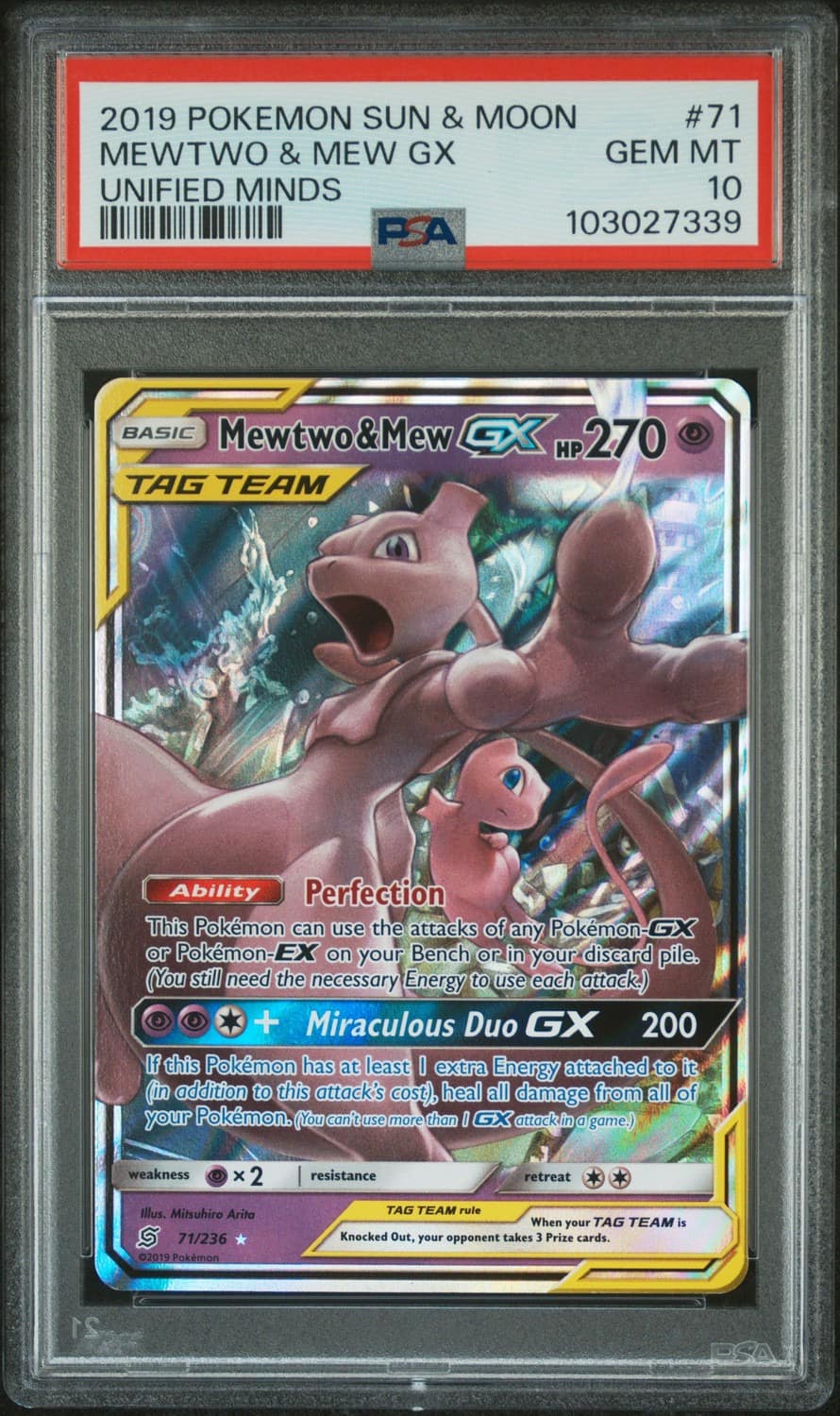 Mewtwo & Mew Gx