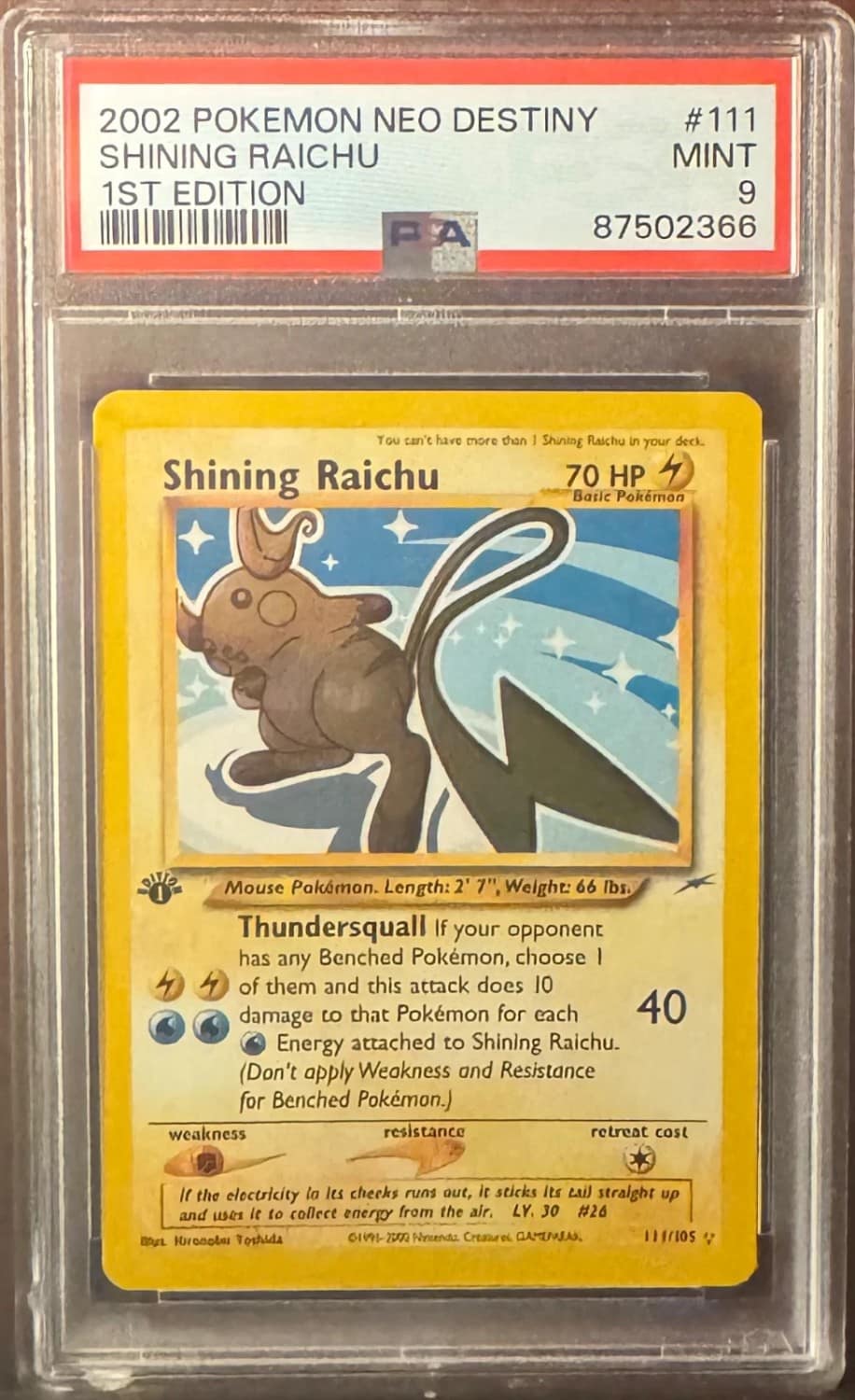 Shining Raichu