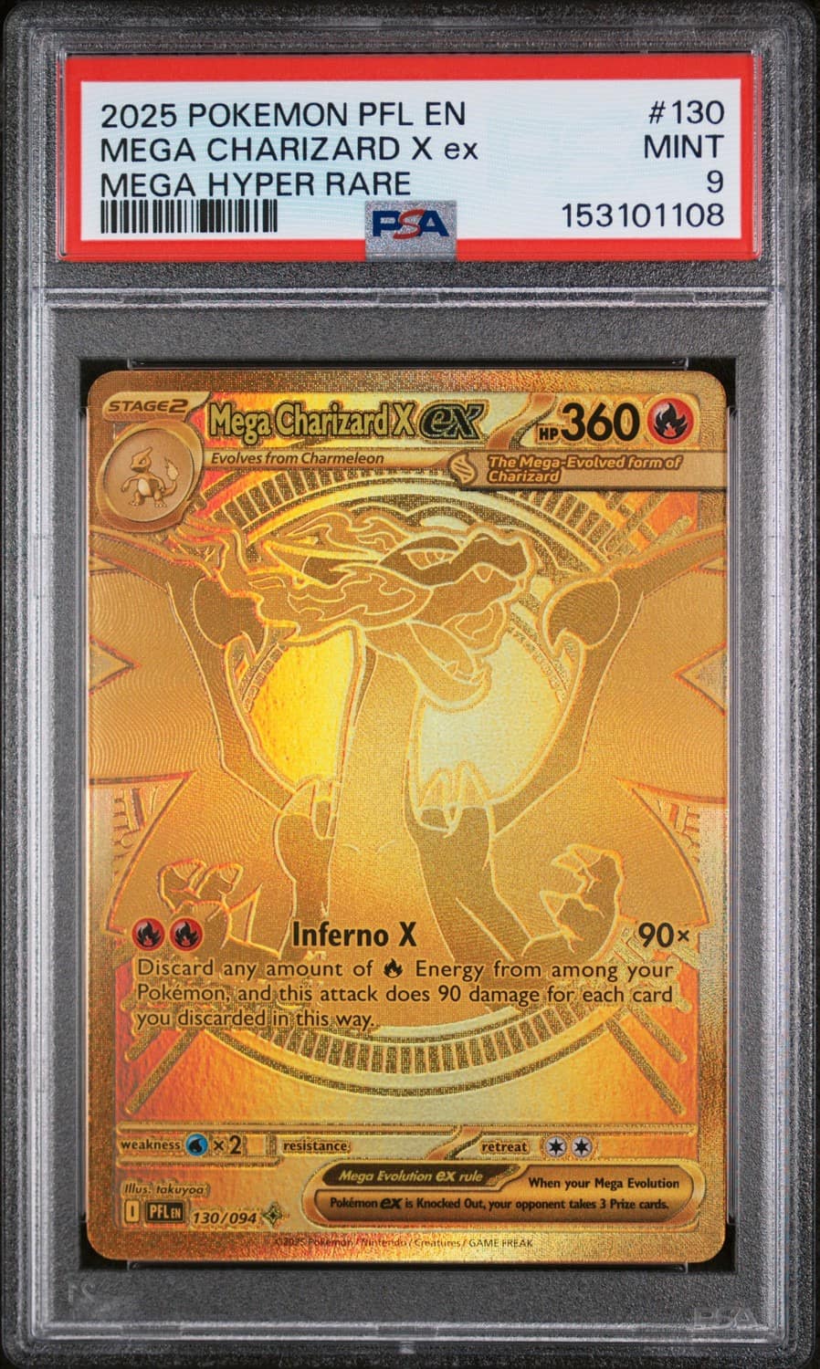 Mega Charizard X Ex