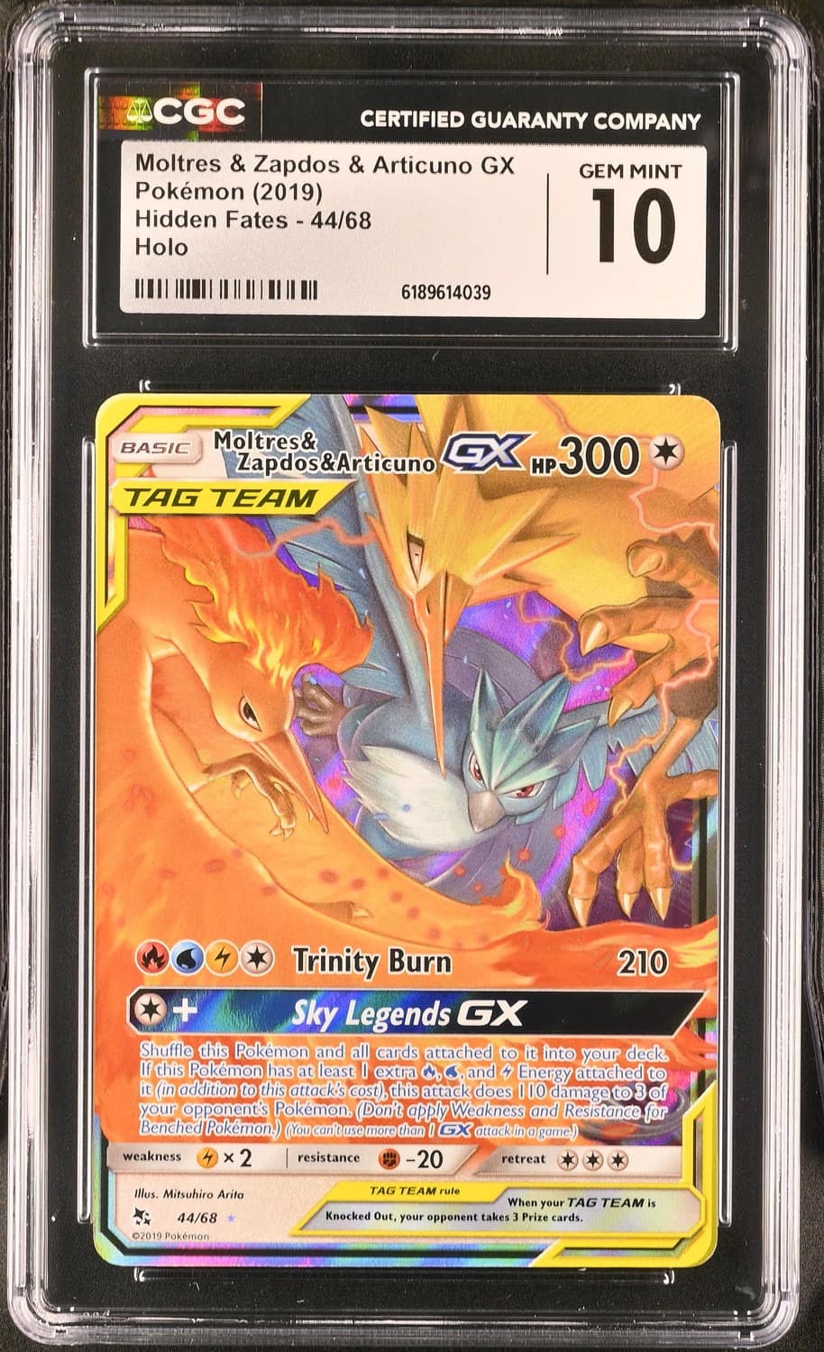 Moltres & Zapdos & Articuno Gx