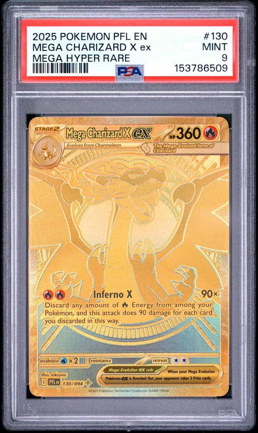 Mega Charizard X Ex