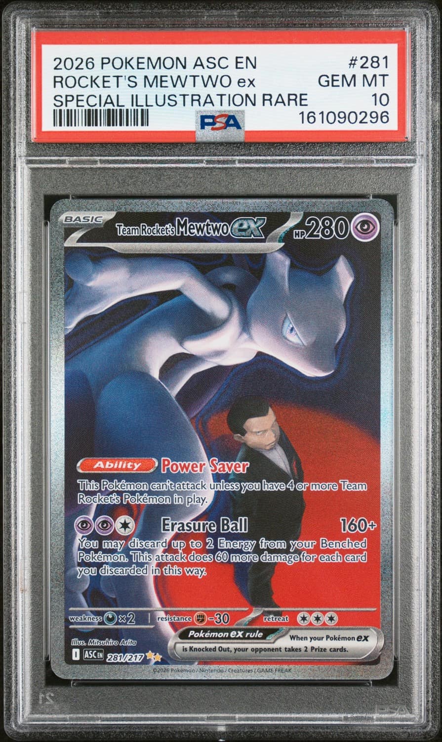 Rocket'S Mewtwo Ex