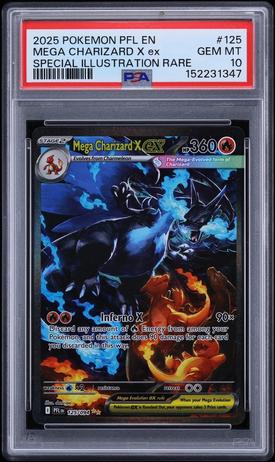 Mega Charizard X Ex