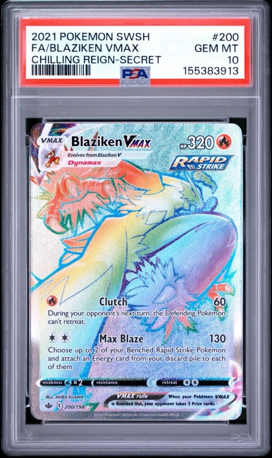 Blaziken Vmax