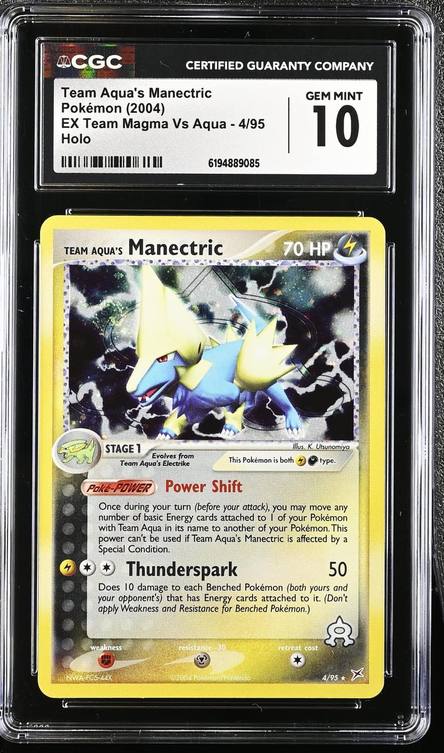 Aqua'S Manectric