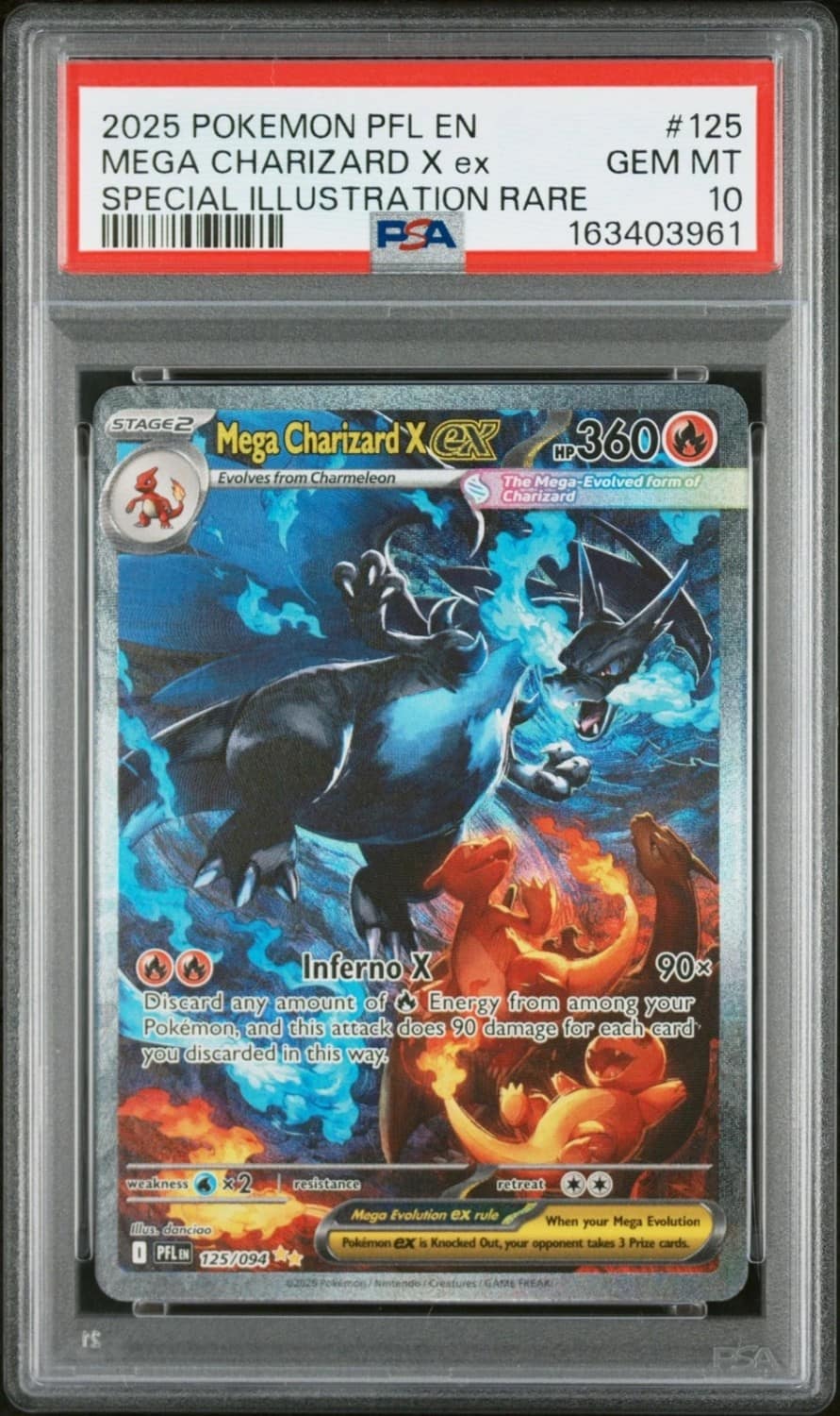 Mega Charizard X Ex