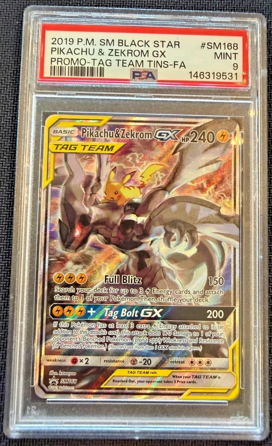 Pikachu & Zekrom Gx