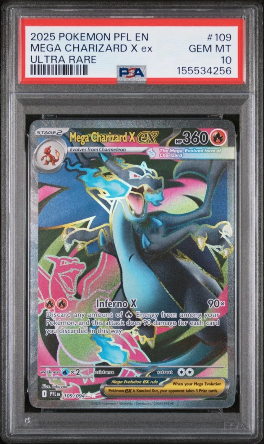 Mega Charizard X Ex