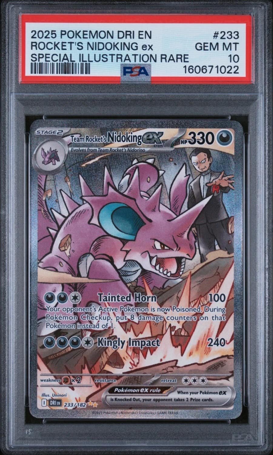 Rocket'S Nidoking Ex