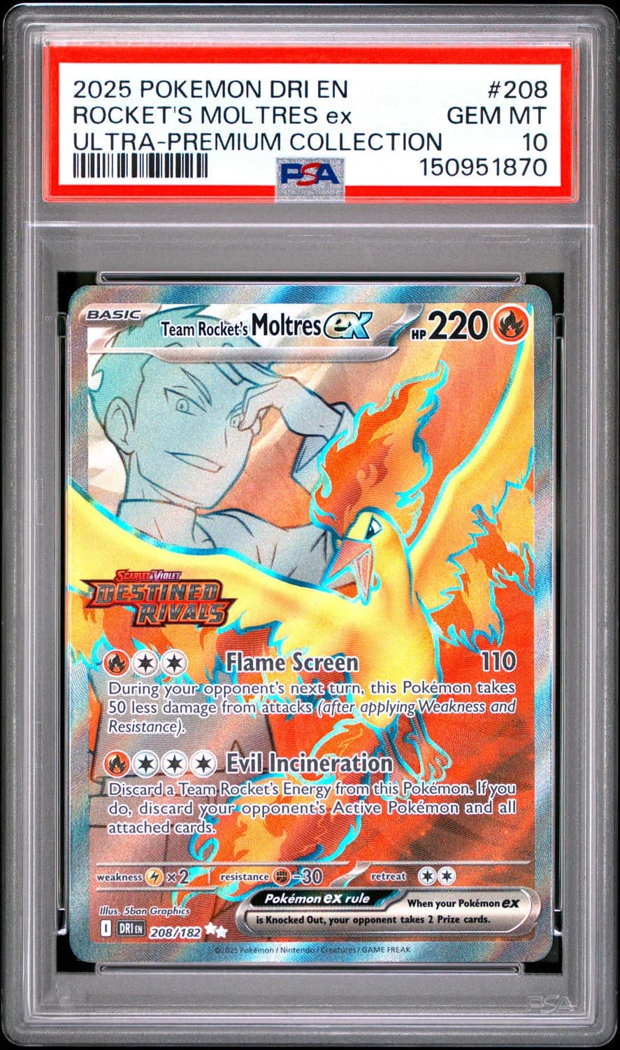 Rocket'S Moltres Ex