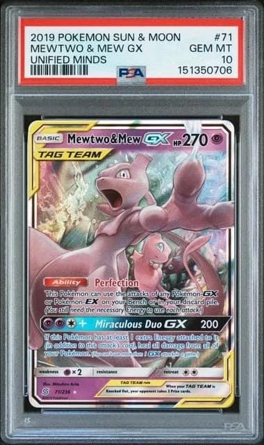 Mewtwo & Mew Gx