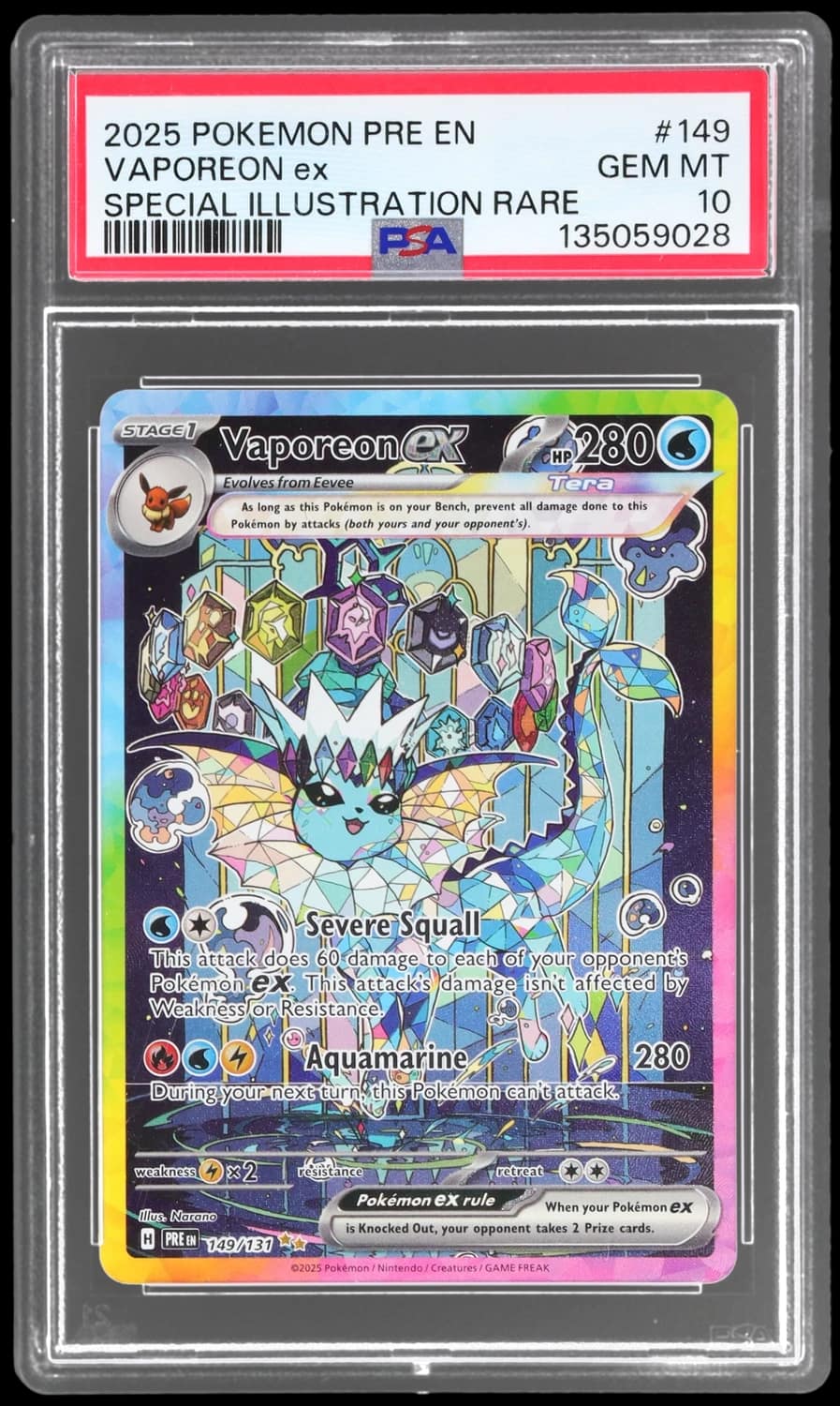 Vaporeon Ex