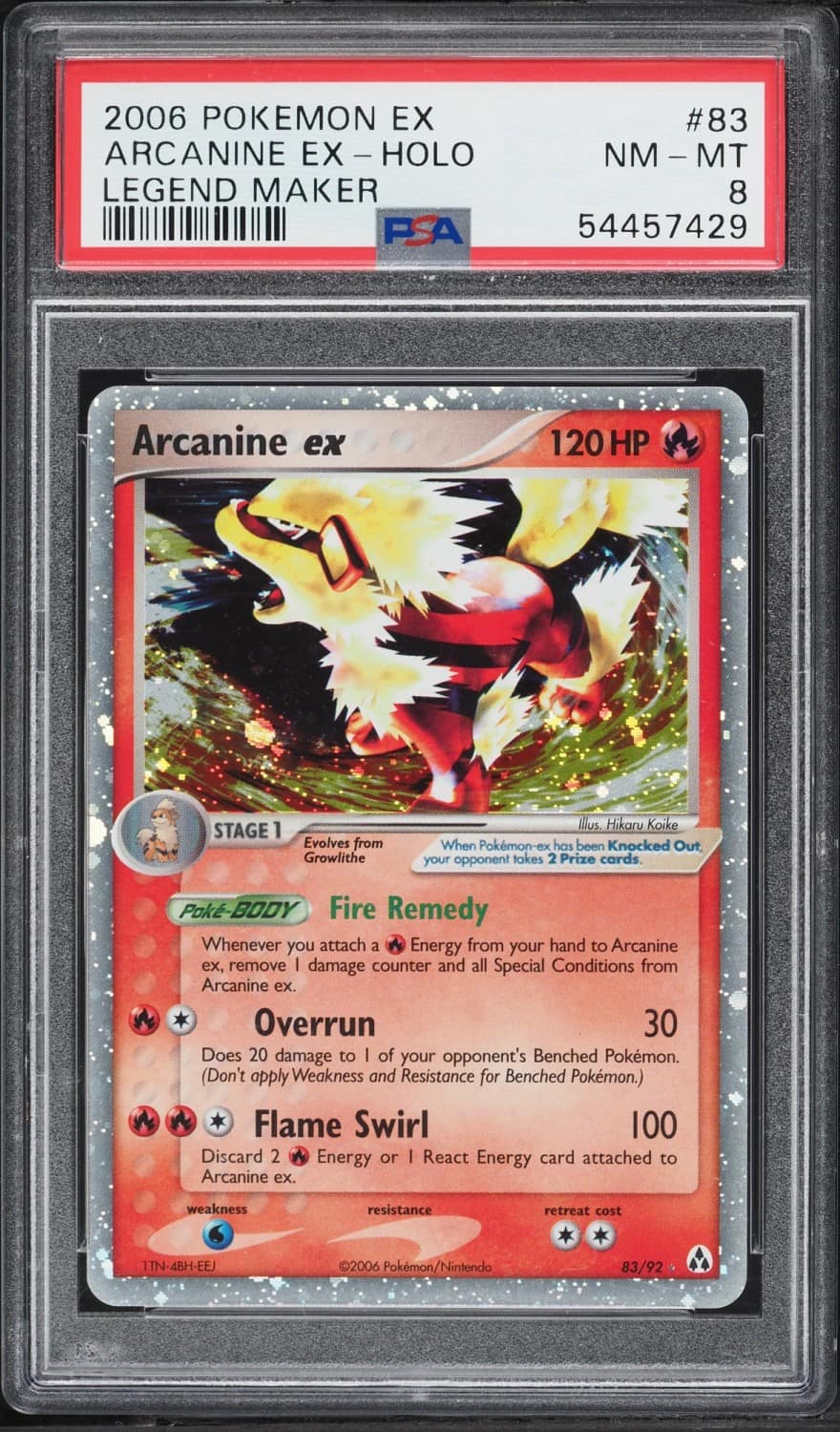 Arcanine Ex