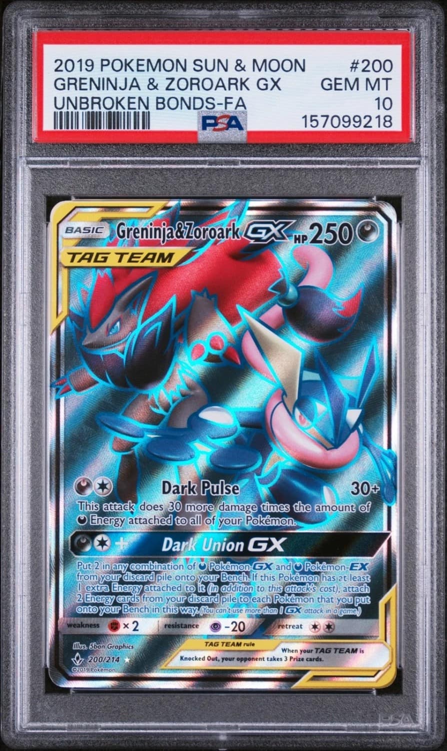 Greninja & Zoroark Gx