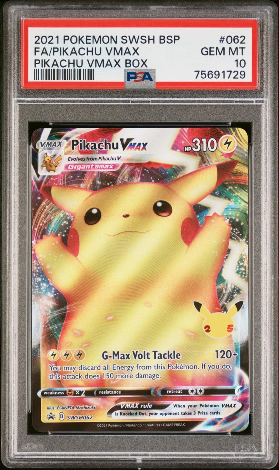Pikachu Vmax