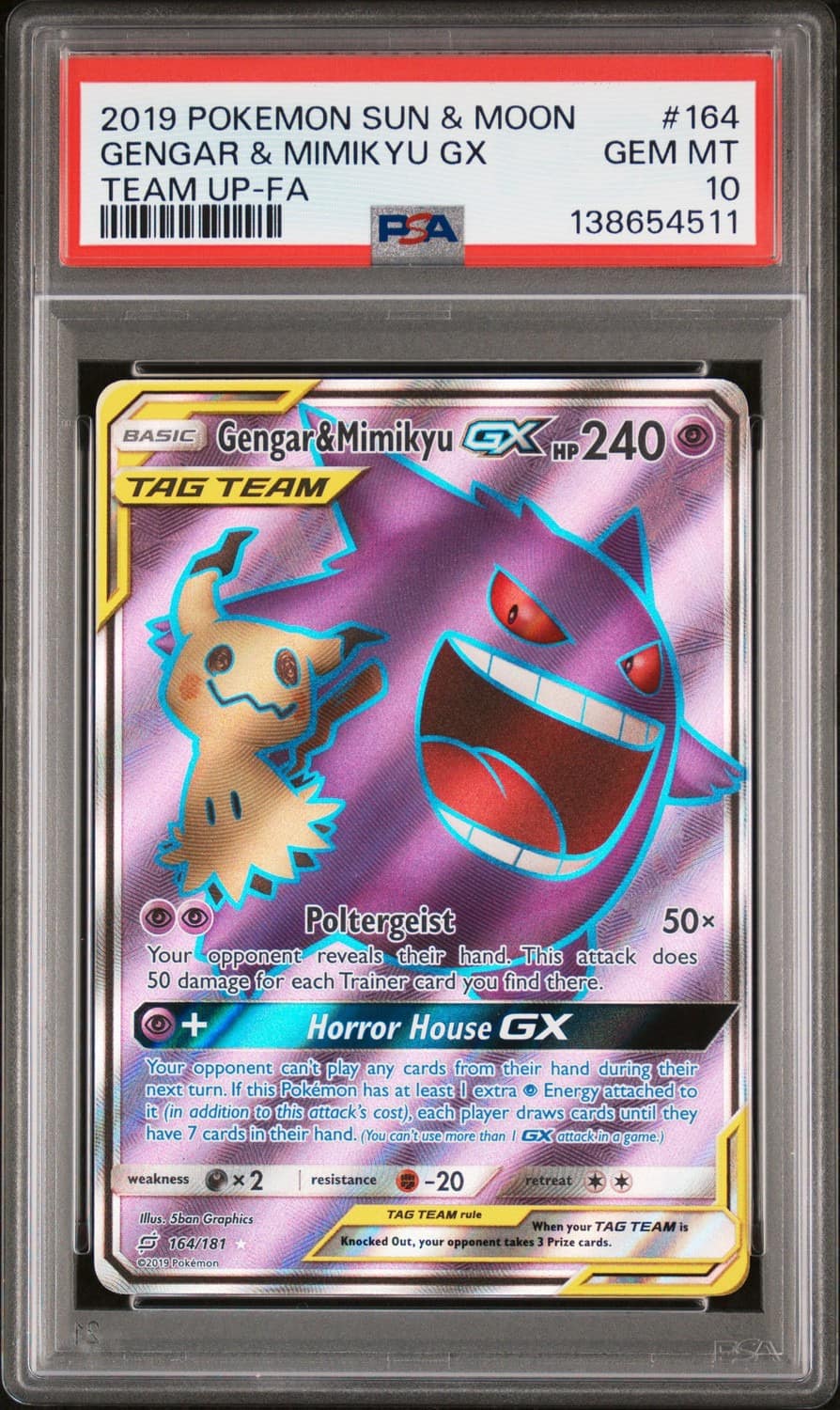Gengar & Mimikyu Gx