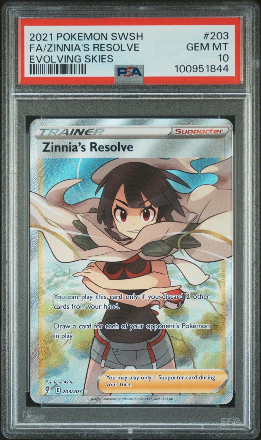 Zinnia'S Resolve