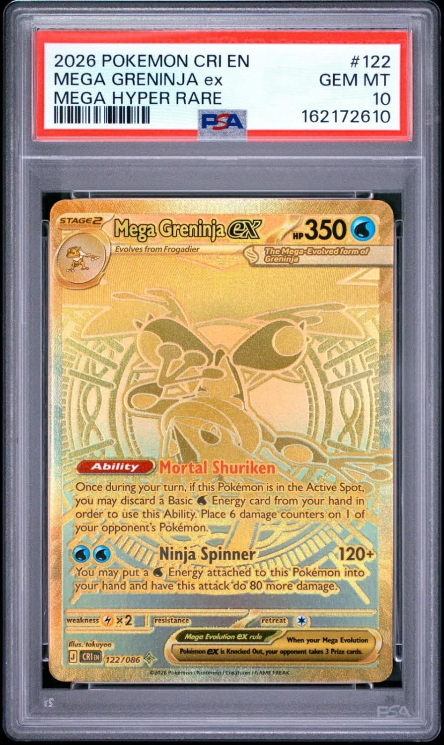 Mega Greninja Ex