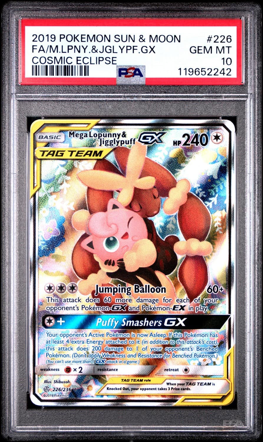 Mega Lopunny & Jigglypuff Gx