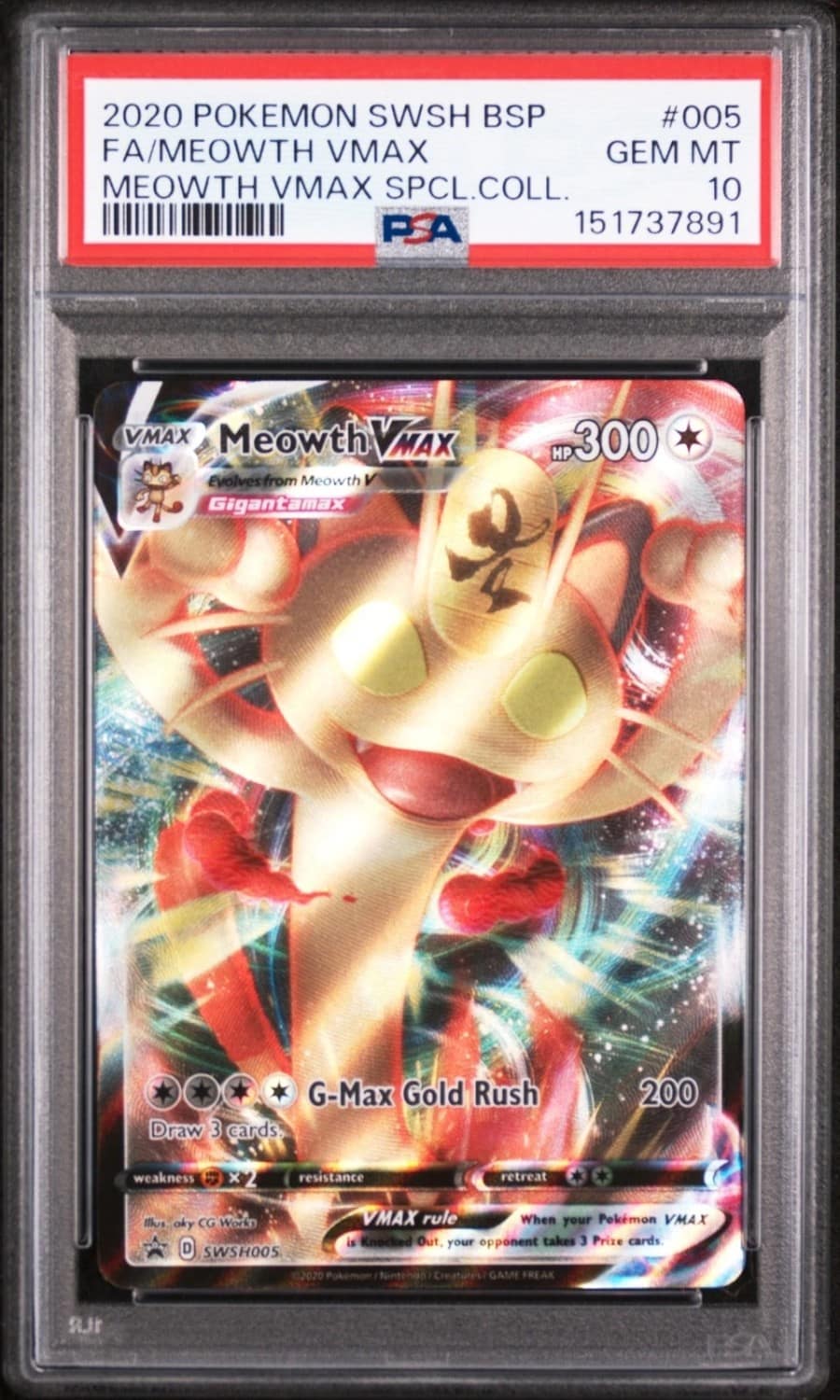 Meowth Vmax