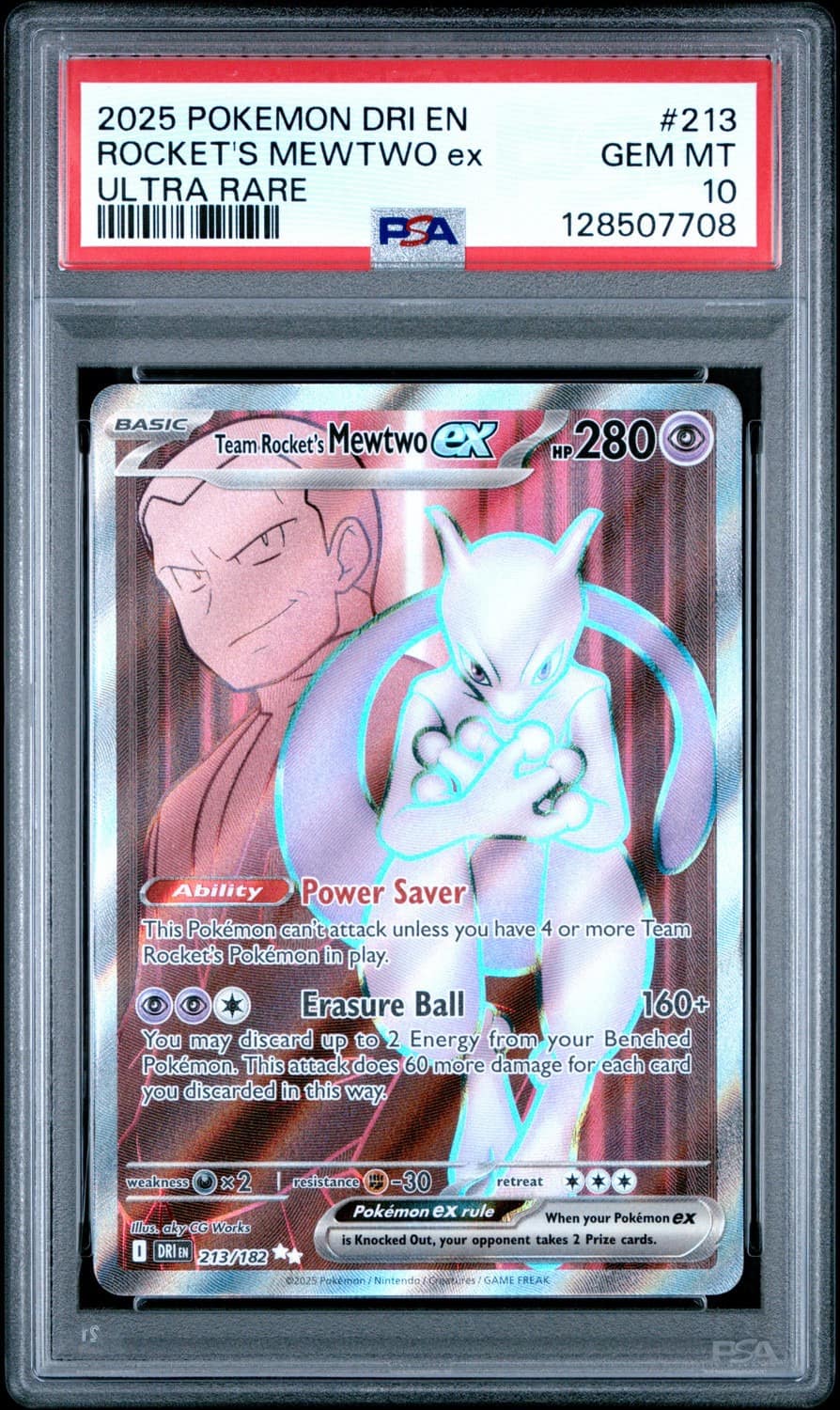 Rocket'S Mewtwo Ex