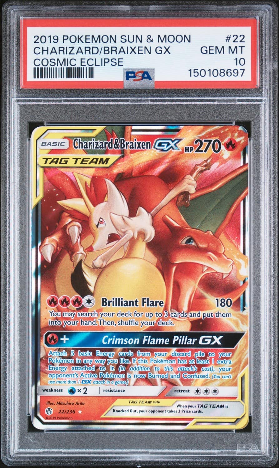 Charizard/braixen Gx
