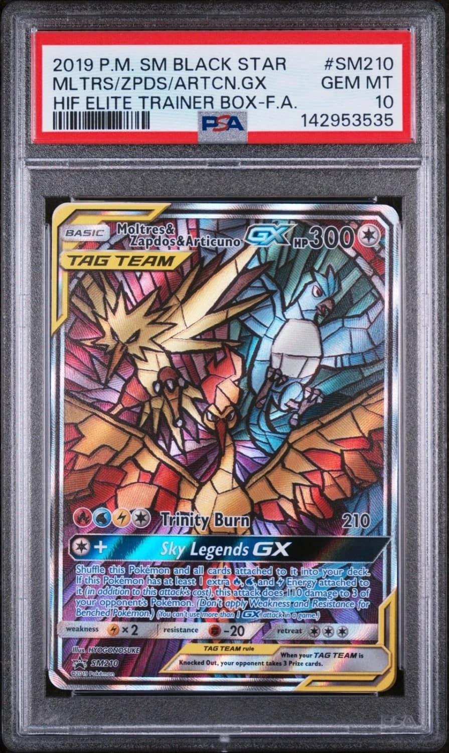 Moltres & Zapdos & Articuno Gx