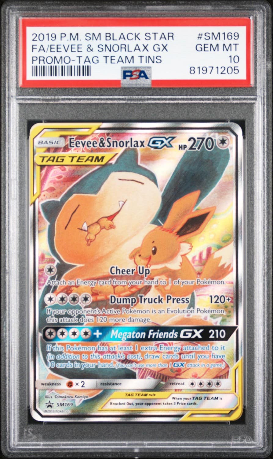 Eevee & Snorlax Gx