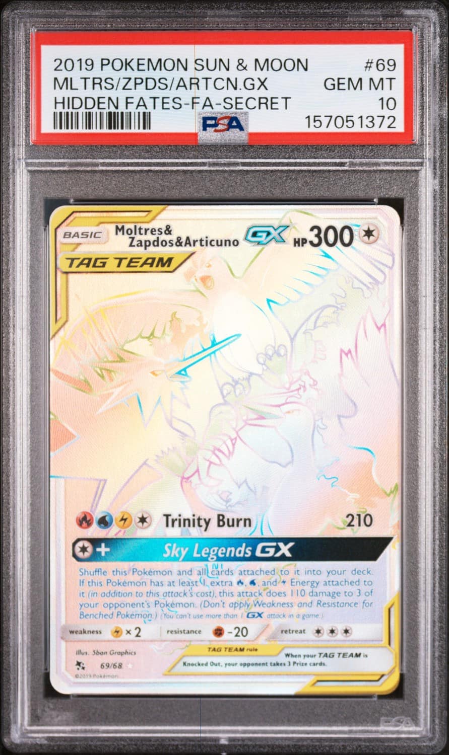 Moltres & Zapdos & Articuno Gx