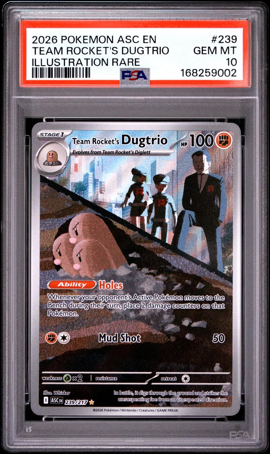 Team Rocket'S Dugtrio