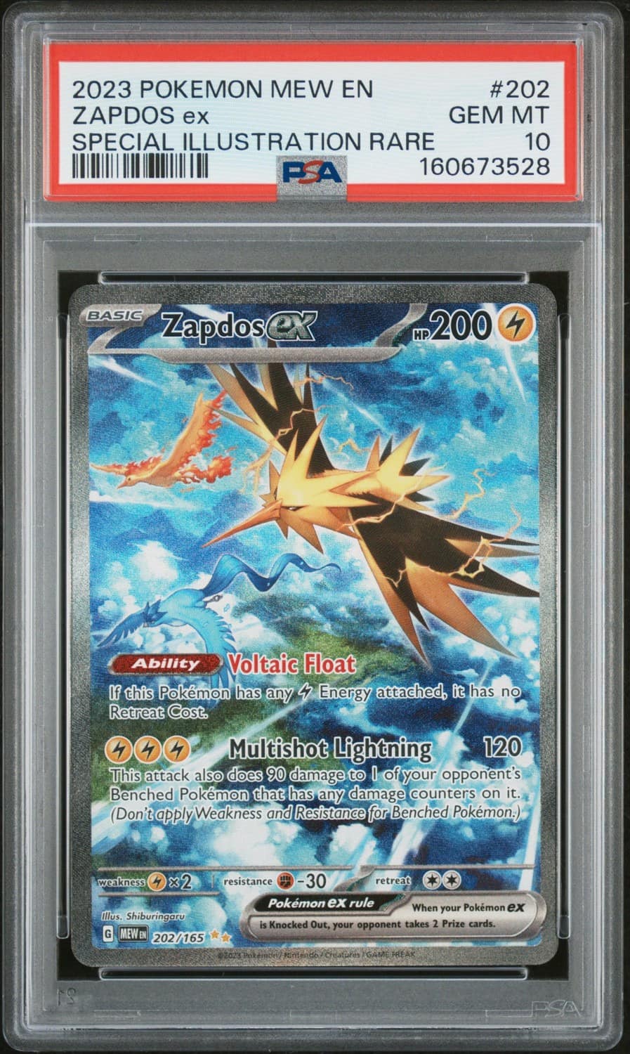 Zapdos Ex