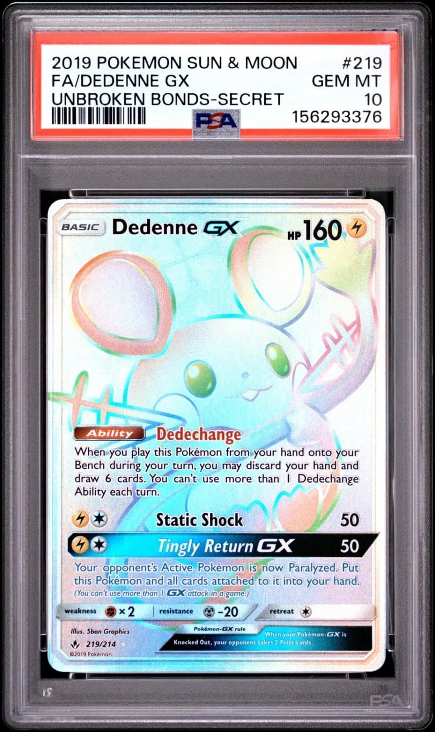 Dedenne Gx