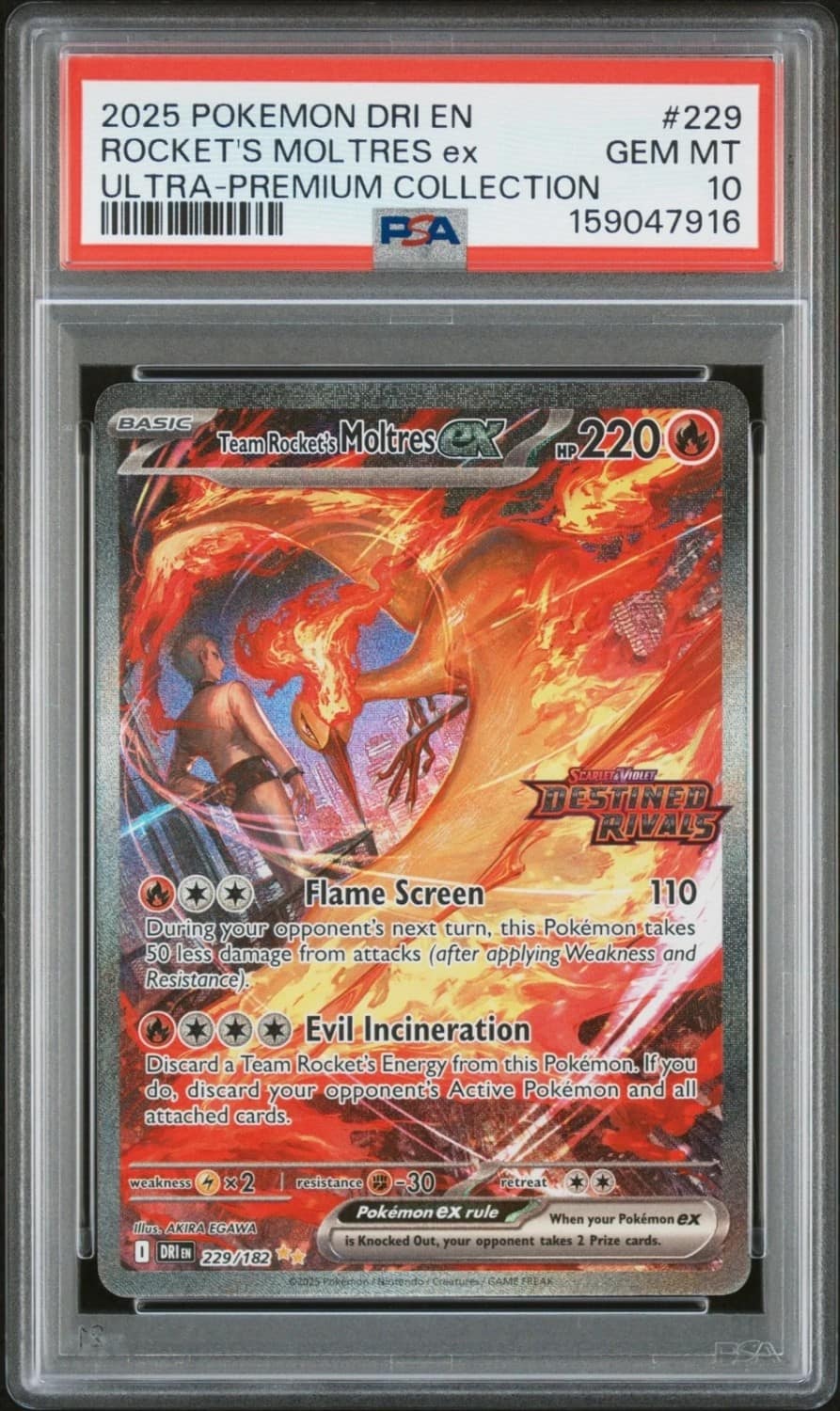 Rocket'S Moltres Ex