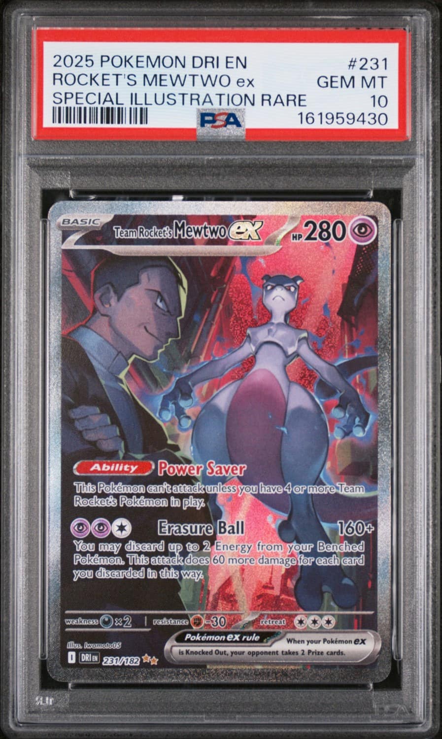 Rocket'S Mewtwo Ex